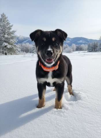 Щенок Канни-лучик солнца