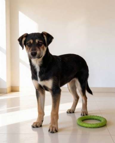 Щенок-подросток Индеец ищет дом