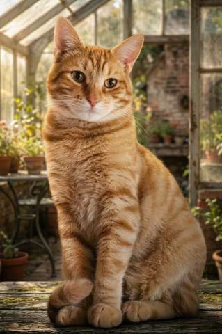 Сэм — кот с характером, как у мультяшного героя!