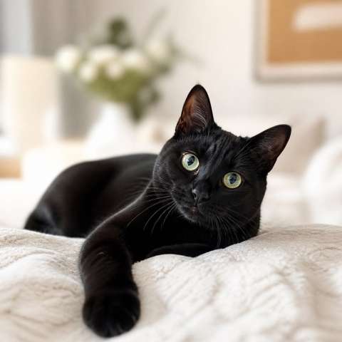 Кошка Черничка ищет дом